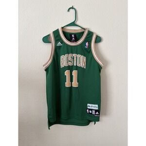 Rare Adidas Boston Celtics Glen Davis #11 Jersey St Patricks Day Swingman Kids L